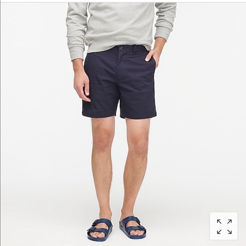 Men’s J.Crew stretch shorts 9” inseam 33 waist